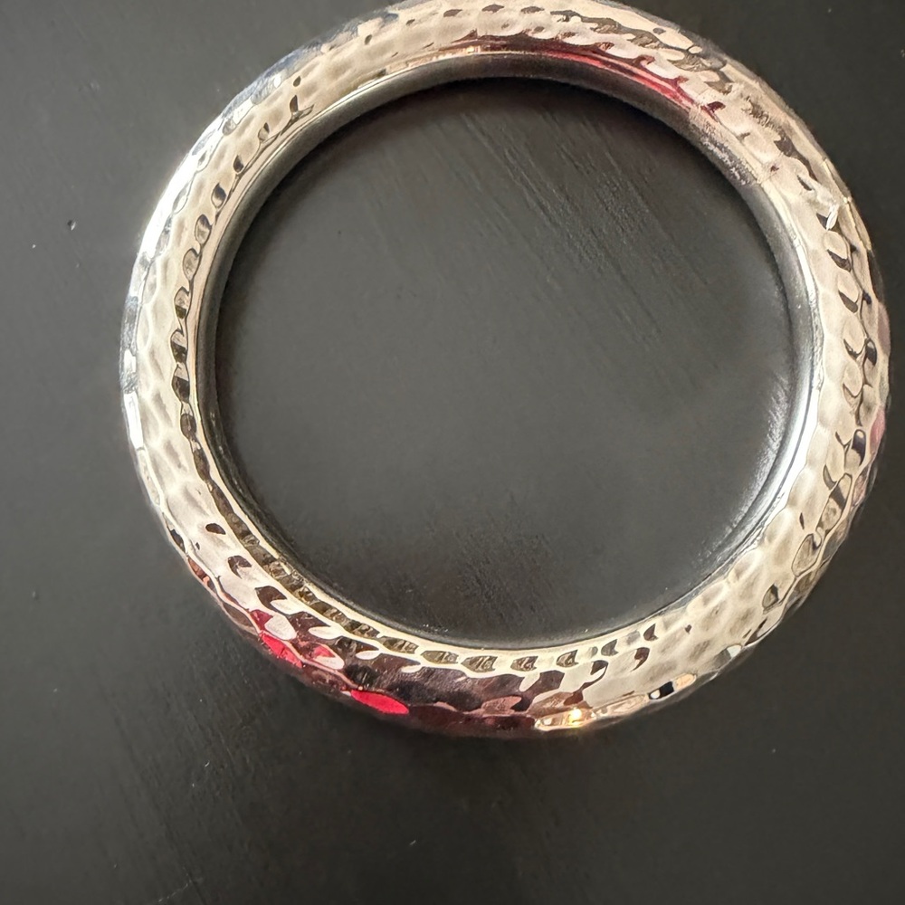 Silpada Sterling Silver hammered Bracelet
